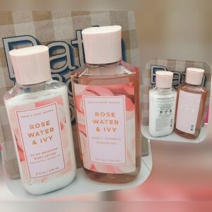 Bath & Body Works Rose Water & Ivy Set